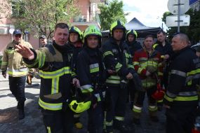 Rescuers