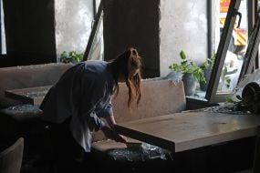Наслідки обстрілу Києва