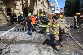 Наслідки обстрілу Києва