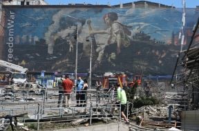 Руйнування біля станції метро "Лук'янівська" у Києві