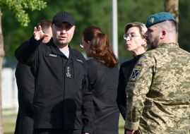 Kyrylo Budanov and Iryna Vereshchuk