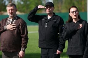 Oleksandr Kornienko, Kyrylo Budanov and Yulia Svyrydenko