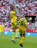 Soccer. Poland vs. Ukraine.