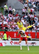 Soccer. Poland vs. Ukraine.