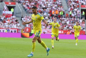 Soccer. Poland vs. Ukraine.