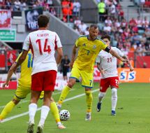 Soccer. Poland vs. Ukraine.