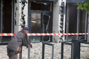 Наслідки обстрілу Києва