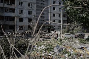 Наслідки обстрілу Києва