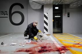 Наслідки обстрілу Києва
