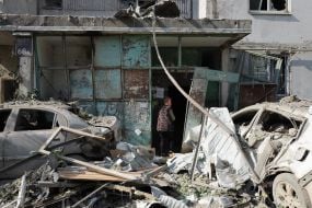 Наслідки обстрілу Києва