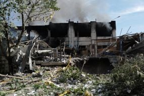 Наслідки обстрілу Києва