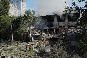 Наслідки обстрілу Києва