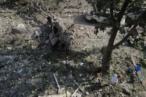 Наслідки обстрілу Києва