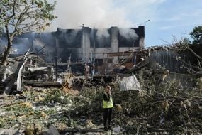 Consequences of the shelling of Kyiv