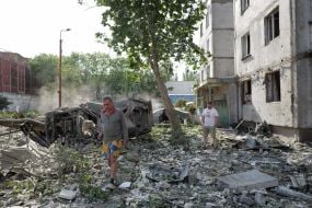 Наслідки обстрілу Києва