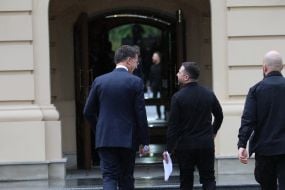 Mark Rutte and Volodymyr Zelenskyy
