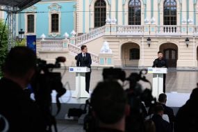 Mark Rutte and Volodymyr Zelenskyy