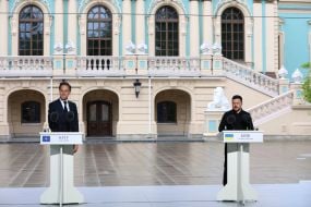 Mark Rutte and Volodymyr Zelenskyy