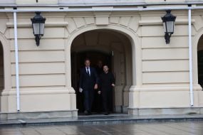 Mark Rutte and Volodymyr Zelenskyy