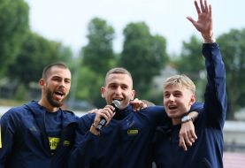 New recruits for the Ukrainian national football team