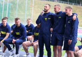 New recruits for the Ukrainian national football team