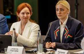 Victoria Lobun and Maryna Slobodnichenko