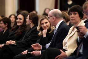 Елена Зеленская и Питер Гелб