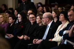 Юлия Свириденко, Елена Зеленская и Питер Гелб