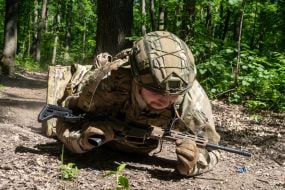 Навчання бійців 13-ої бригади НГУ «Хартія» в Харківській області
