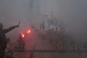 Farewell to fallen soldier and musician Yaroslav Varnak in Kyiv
