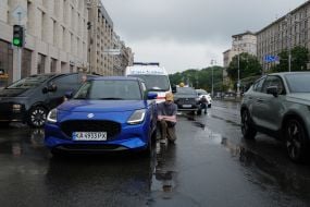 People on the street say goodbye to fallen soldier and musician Yaroslav Varnak