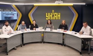 Oleksandr Pozniy, Maksym Butchenko, Vira Yastrebova, Yulia Gorbova, Olga Bezrukova and Mykola Osychenko
