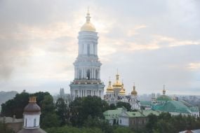 Последствия обстрела Киева