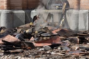 The Assumption Cathedral of the Kyiv Pechersk Lavra was damaged by a Russian drone attack