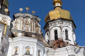 The Assumption Cathedral of the Kyiv Pechersk Lavra was damaged by a Russian drone attack