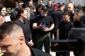 Ігор Клименко, Володимир Зеленський, Митрополит Епіфаній та Юлія Свириденко