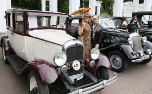 Retro-style automobiles
