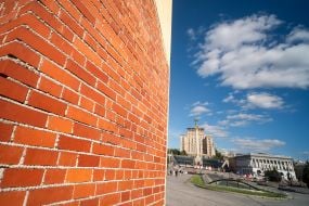 Вид на  Майдан Незалежности в Киеве
