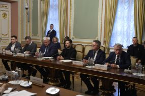 Встреча Владимира Зеленского и Насри Асфура