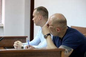 Court hearing in the case of Russian soldier Fyodor Zaykov, accused of committing war crimes