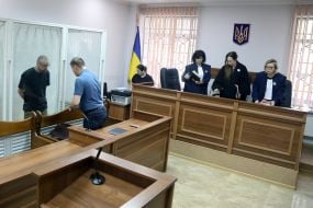 Court hearing in the case of Russian soldier Fyodor Zaykov, accused of committing war crimes