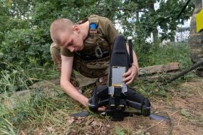 FPV interceptor operator