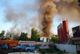 Consequences of the massive shelling of Kyiv