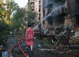 Наслідки масованого обстрілу Києва