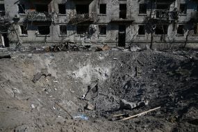 Последствия массированного обстрела Киева