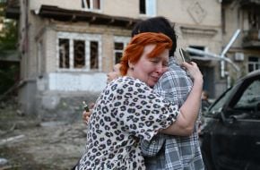 Последствия массированного обстрела Киева