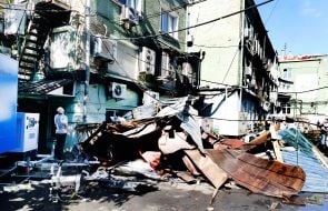 Consequences of the massive shelling of Kyiv