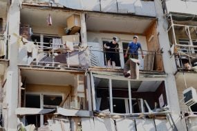 Наслідки масованого обстрілу Києва