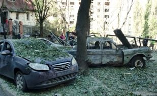 Наслідки масованого обстрілу Києва