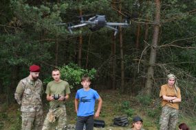Курс військової підготовки для українських підлітків поблизу Львова